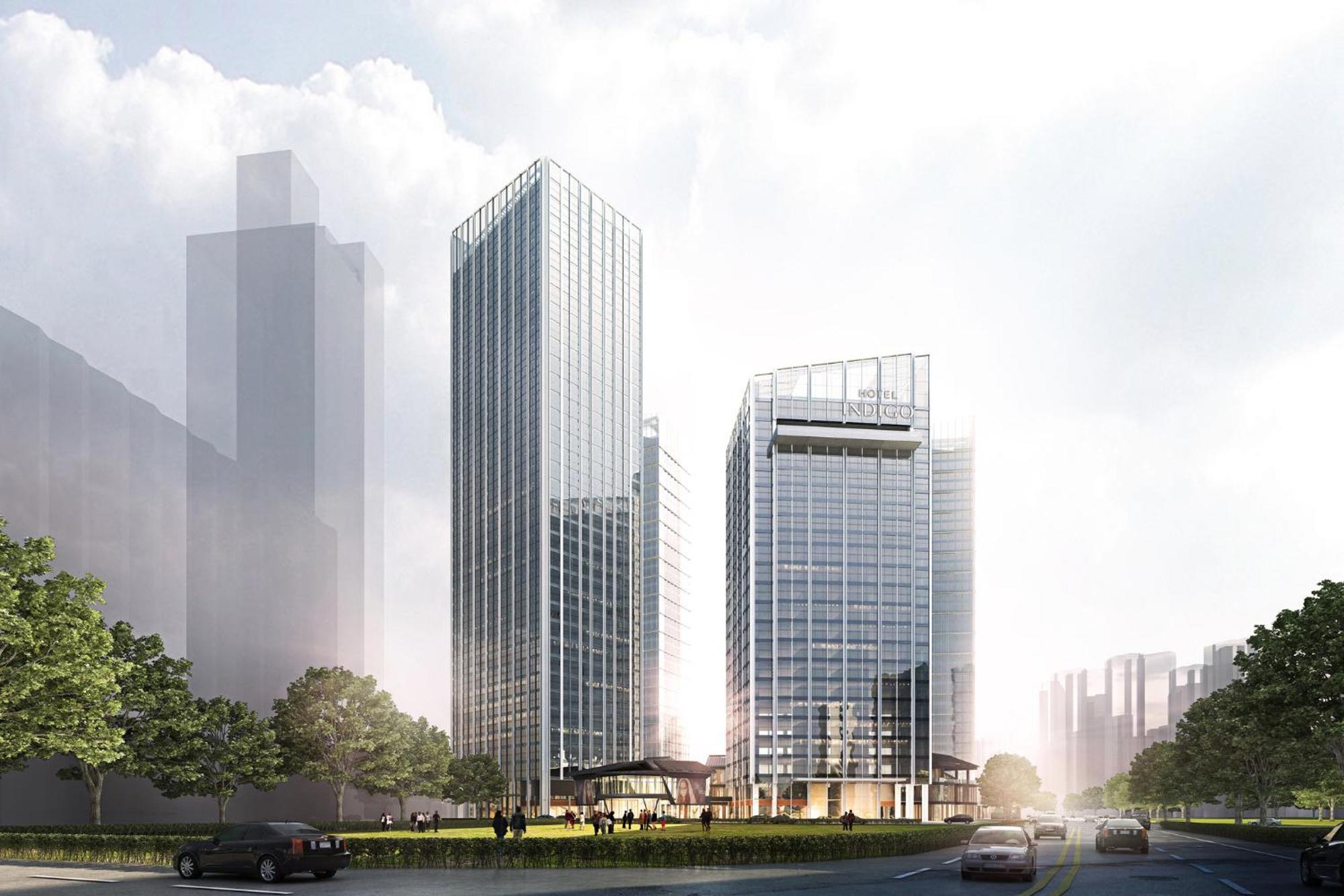 Hotel Indigo Changsha Meixi Lake Eksteriør billede